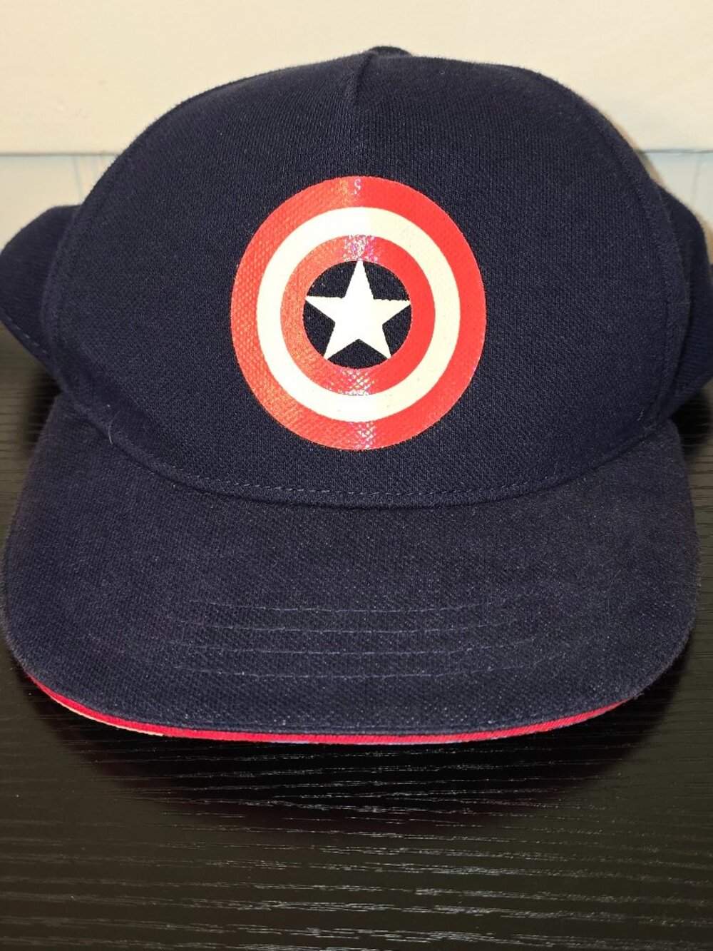 Captain America Marvel Comics Avengers Blue Baseball Cap Hat Adjustable
